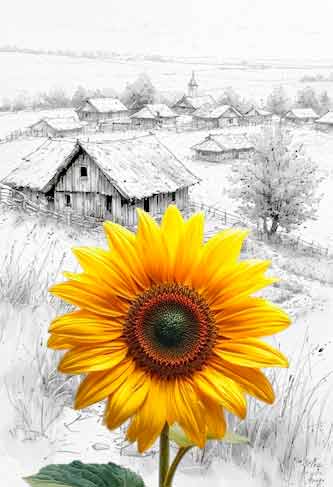 афиша спектакля Одна абсолютно счастливая деревня в Бийске